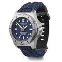 ساعة رجالية سويسرية باراكورد 45 مم كحلي وفضي فيكتوري نوكس Victorinox Swiss Army Blue Dial Men's Watch - SW1hZ2U6MTgyMTY5NA==