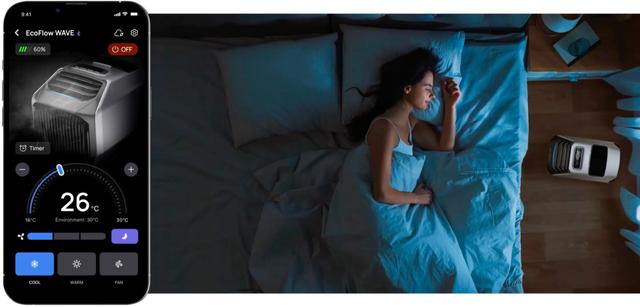 EcoFlow Wave 2 Portable Air Conditioner + Add-on Battery Bundle