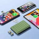 Ikos K7 Dual Sim Adapter 4G Internet Support Dual Standby Adapter For iPhone