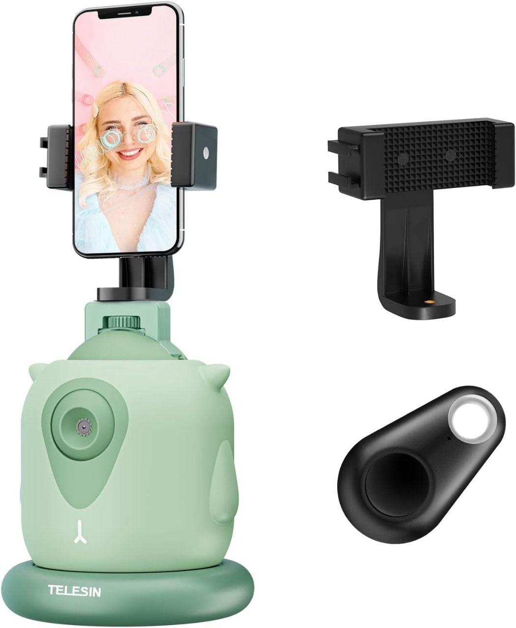 حامل جوال للتصوير 360 درجة تيليسين مع تقنية تتبع الوجه Telesin Phone Gimbal Stabilizer Face Recognition Tracking