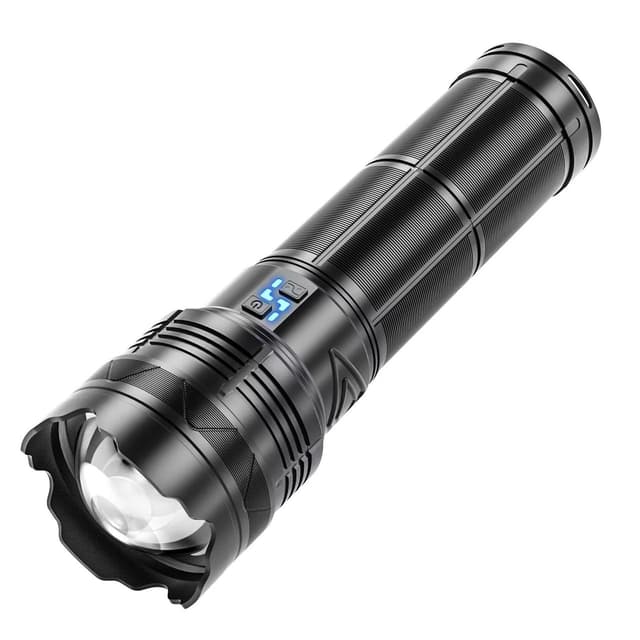 كشاف قوي يدوي ليزر قابل لاعادة الشحن Rechargeable High Power White Laser Flashlight