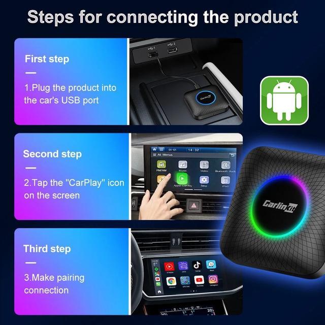 Carlinkit Android Interface Car Play - SW1hZ2U6MTgxNDM2OA==