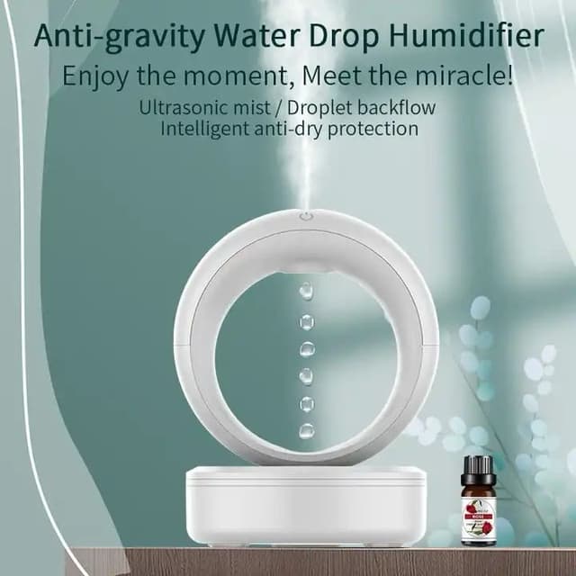 Anti-gravity Air Humidifier For Bedroom & Living Room