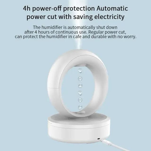 Anti-gravity Air Humidifier For Bedroom & Living Room