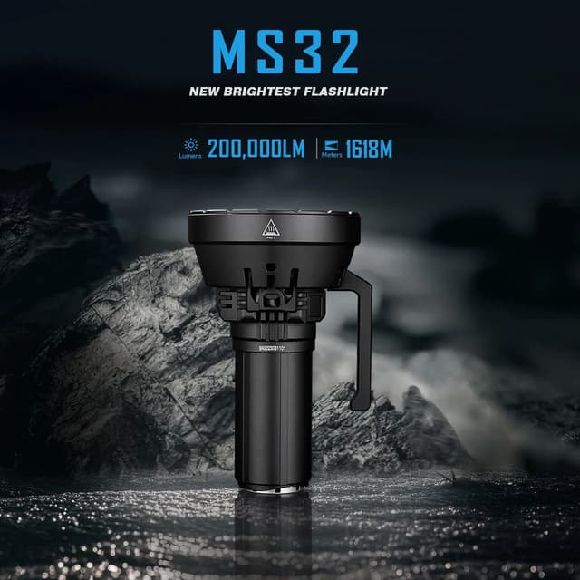 Imalent MS32 Brightest Flashlight