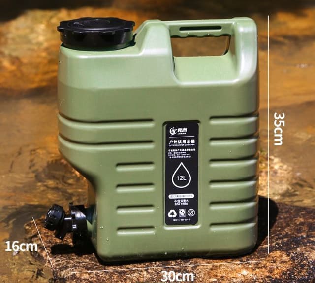 خزان ماء حافظة ماء للرحلات Portable Camping Water Tank