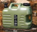 خزان ماء حافظة ماء للرحلات Portable Camping Water Tank