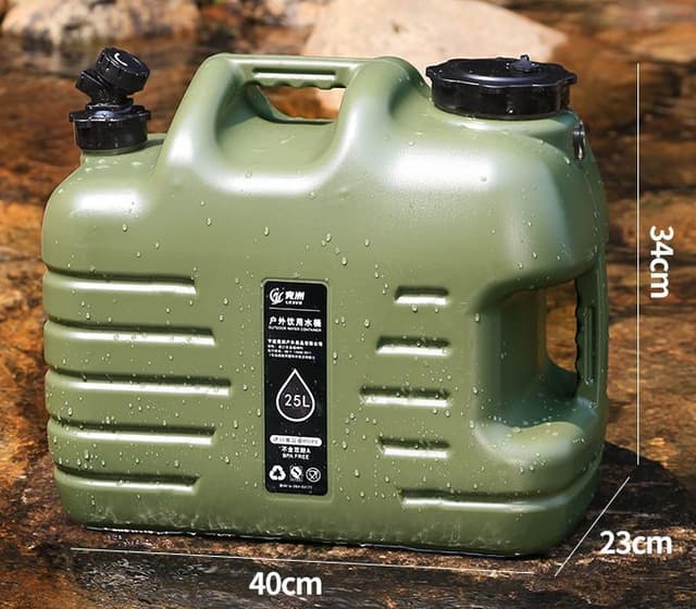 خزان ماء حافظة ماء للرحلات Portable Camping Water Tank