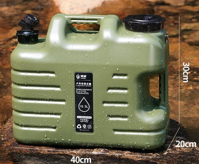 خزان ماء حافظة ماء للرحلات Portable Camping Water Tank