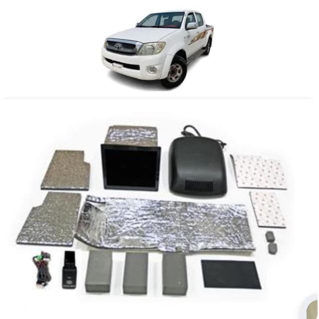 Integrated Fridge Black Centre Console for Toyota Hilux 2008 to 2011