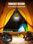 كشاف ليد خارجي 3200 لومن مع باوربانك مدمج 4500 مللي أمبير Cob Multi-Functional LED Flashlight