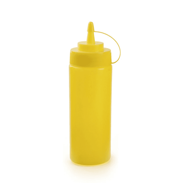 Yellow Plastic 350 ml Squeezer Yellow - SW1hZ2U6MTg0OTk0MA==