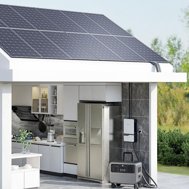 مولد كهرباء بطارية متنقلة للرحلات يوباو 2000 واط مع لوح شمسي قابل للطي 120 واط Yoobao Power Station 220V Portable Generator