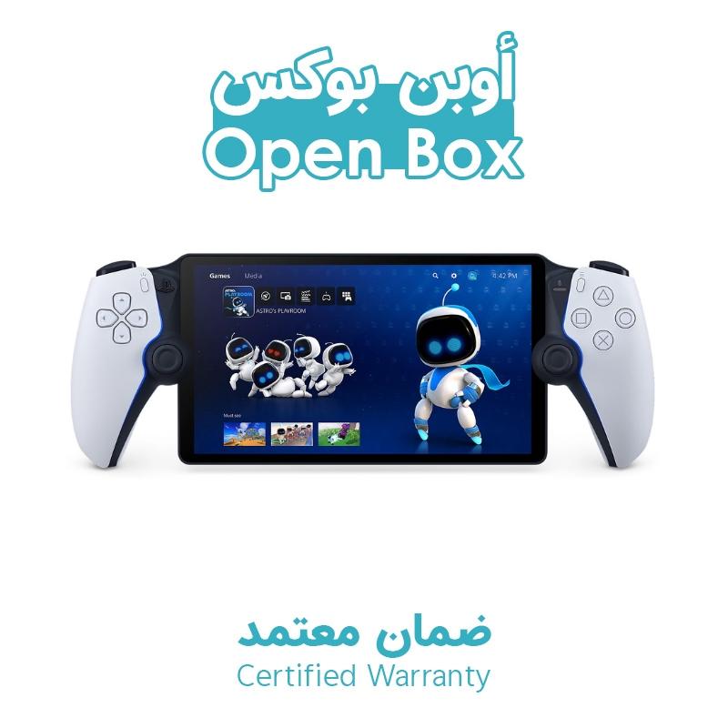 جهاز العاب محمول بي اس بي بلايستيشن بورتال 8 بوصة لسوني 5 نسخة يابانية أوبن بوكس PlayStation Portal Remote Player For PS5 Console Open Box