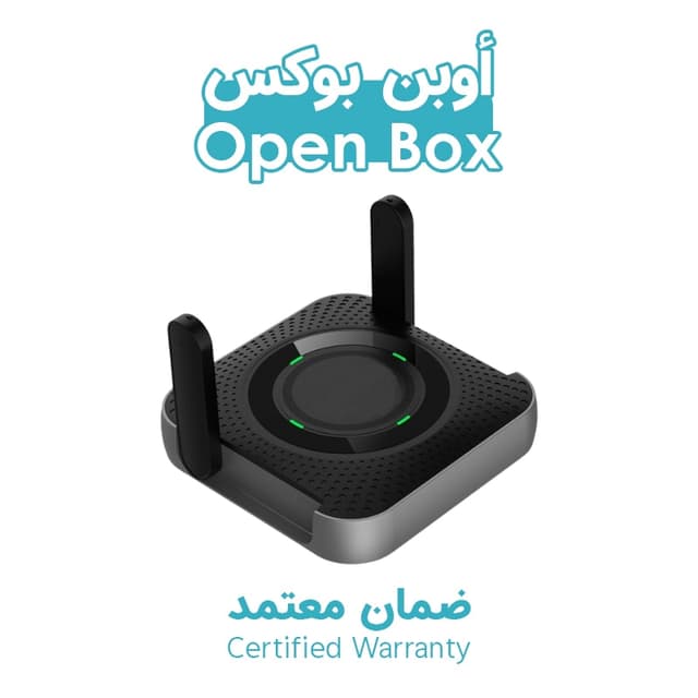 راوتر محمول 4G و ال تي اي بالشريحة بورودو أوبن بوكس Porodo 4g / Lte Home & Outdoor Portable Router (Open Box) - 622630