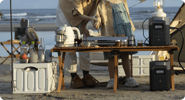 بطارية إضافية لبطارية Delta 2 المتنقلة للرحلات ايكوفلو 1800 واط EcoFlow Delta 2 Smart Extra Battery