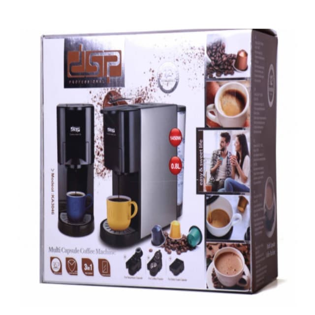 Dsp Multi Capsule Coffee Machine 1450W