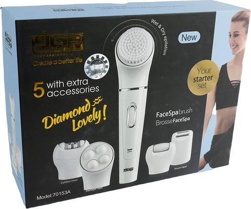 Dsp Personal Care Brush For Body And Face Care