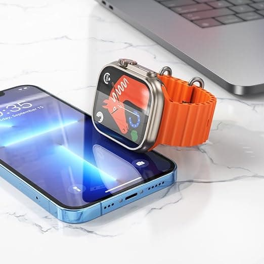 ساعة يد ذكية 1.96 بوصة 320 مللي أمبير Hoco Y12 Ultra Smart Watch