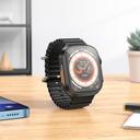 ساعة يد ذكية 1.96 بوصة 320 مللي أمبير Hoco Y12 Ultra Smart Watch