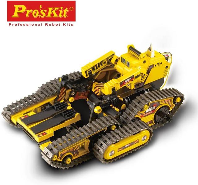مجموعة لعبة روبوت تعليمي بروسكيت مع ريموت تحكم Proskit All Terrain Robot Kit