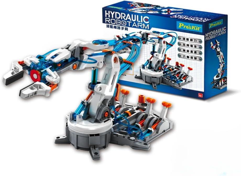لعبة تركيب روبوت ذراع هايدروليك للاطفال بروسكيت Proskit Hydraulic Robto Arm Kit GE-632