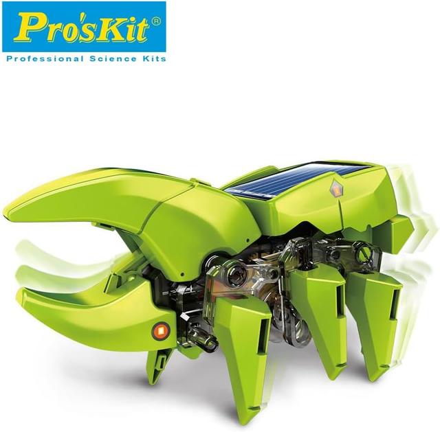 لعبة تركيب روبوت للاطفال بروسكيت يعمل بالطاقة الشمسية Proskit Transforming 4 Solar Robots