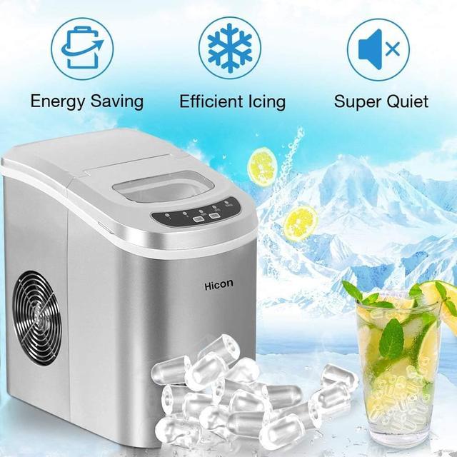 Hicon Portable Ice Maker Machine 2.2L - SW1hZ2U6MTk2NDQ4Mg==