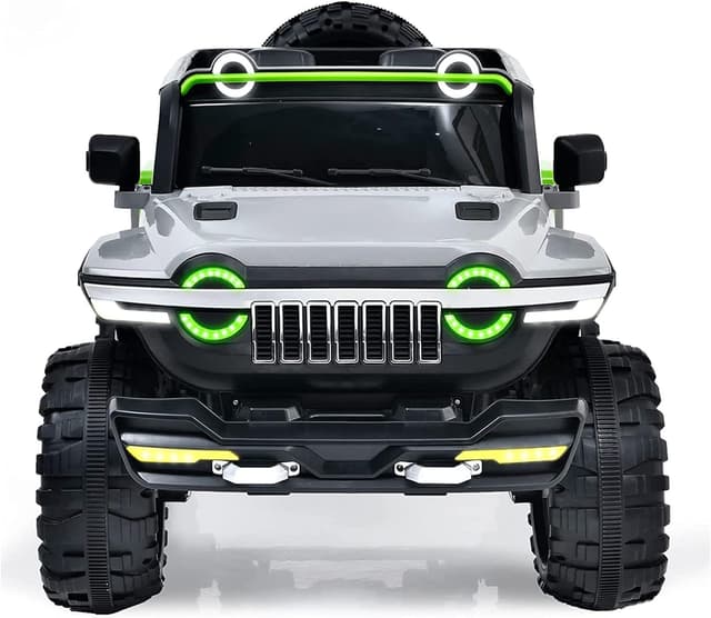 سيارة اطفال كبيرة جيب كهربائية تكتك 12 فولت مع ريموت Taktik Kids Ride On Car 4*4 Heavy Duty Super Jeep