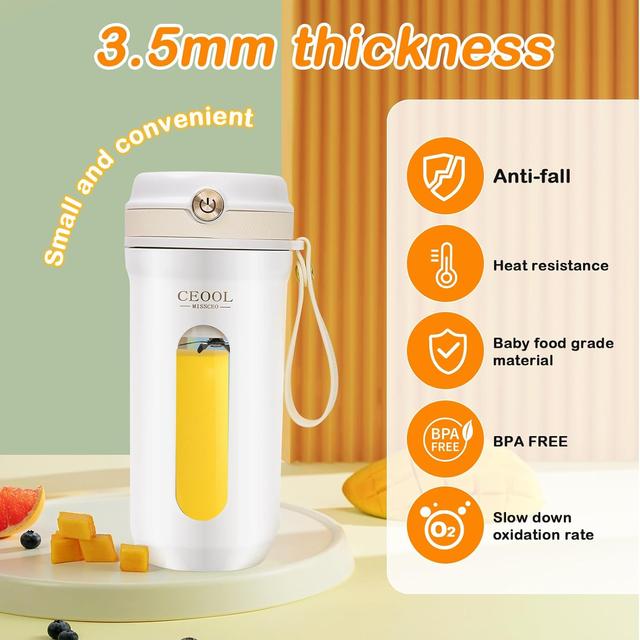 خلاط محمول صغير 350 مللي Ceool Mini Portable Blender