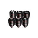 عدسة تكبير وتصغير 6 عدسات أنجينيو ANGENIEUX OPTIMO PRIME Silver SET