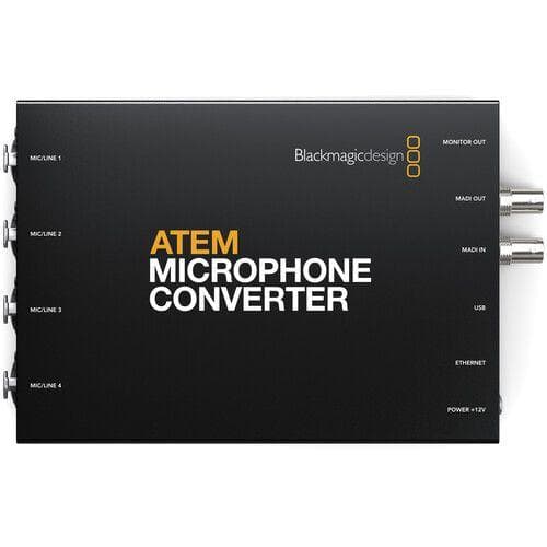 محول ميكروفون بلاك ماجيك Blackmagic ATEM Microphone Converter