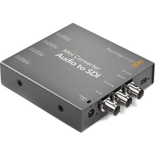 محول توزيع صغير من أوديو إلى SDI من بلاك ماجيك ديزاين Blackmagic Design Audio to SDI Mini Converter