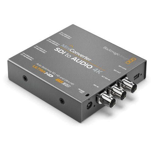 محول توزيع صغير من SDI إلى أوديو 4k من بلاك ماجيك ديزاين  Blackmagic Design Mini Converter SDI to Audio 4K
