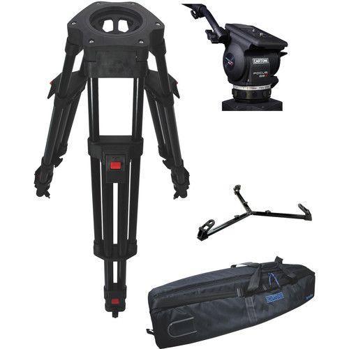 Cartoni Focus 22 Fluid Head with H602 Tripod Legs & Ground Spreader (100mm) - SW1hZ2U6MTkyOTU1Mw==