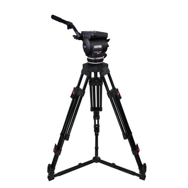 Cartoni Focus 22 Fluid Head with H602 Tripod Legs & Ground Spreader (100mm) - SW1hZ2U6MTkyOTU0Nw==