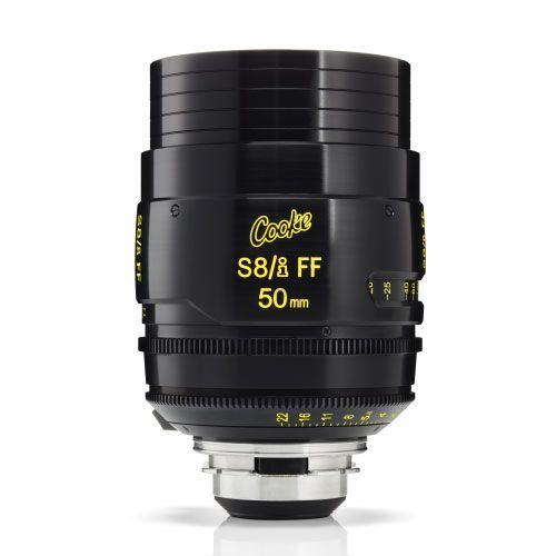 عدسة كاميرا S8/i قياس 50 ملم بفتحة T1.4 كوك Cooke 50 mm T1.4 S8/i Full Frame Prime Lens (PL Mount)