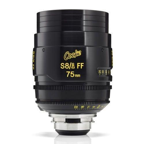 عدسة كاميرا S8/i قياس 75 ملم بفتحة T1.4 كوكي Cooke 75 mm T1.4 S8/i Full Frame Prime Lens (PL Mount)