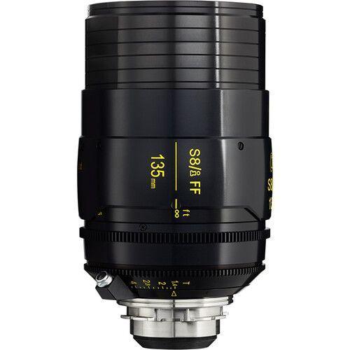 عدسة كاميرا S8/i قياس 135 ملم بفتحة T1.4 كوكي Cooke S8/i Full Frame Plus 135mm T1.4 Prime Lens (PL Mount, Feet/Meters)