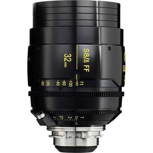 عدسة كاميرا S8/i قياس 32 ملم بفتحة T1.4 كوكي Cooke S8/i Full Frame Plus 32mm T1.4 Prime Lens (PL Mount, Feet/Meters)