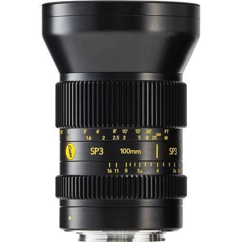 عدسة كاميرا قياس 100 مل بفتحة T2.4 كوك Cooke SP3 100mm T2.4 Full-Frame Prime Lens