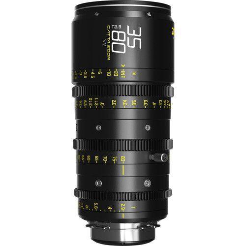 عدسة سينمائية احترافية مع نطاق تكبير واسع 35-80 مم كاتا ايس دي زد او فلم DZOFilm Catta Ace 35-80mm T2.9 PL-Mount Cine Zoom Lens (Black)
