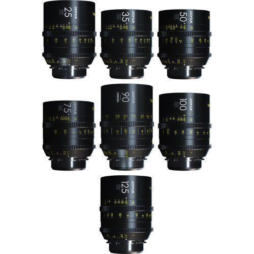 مجموعة عدسات عدد 7 مع (حامل LP)  فيسبيد دي زد أو فيلم DZOFilm VESPID 7-Lens Kit B (PL Mount) 25, 35, 50, 75, 100, 125 and 90mm Macro