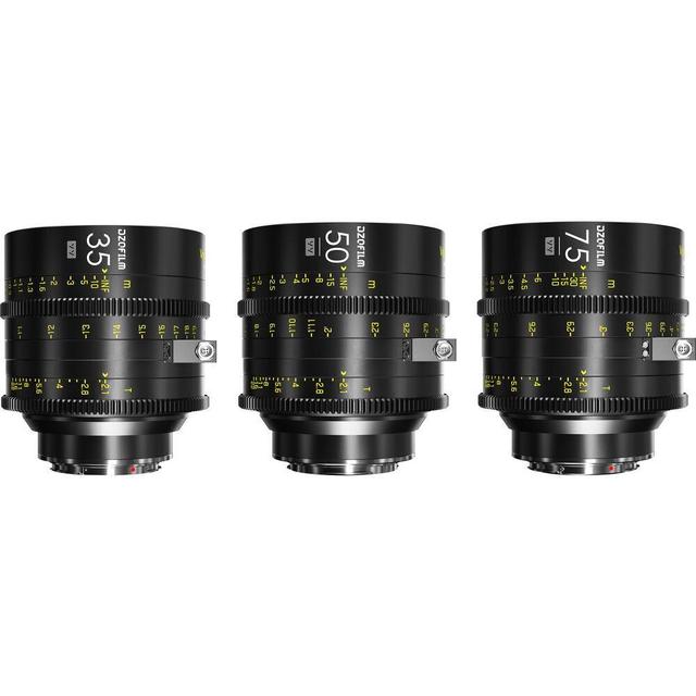 مجموعة عدسات كاملة الإطار  (35/50/75 ملم) فيسبيد دي زد او فلم DZOFilm VESPID Cyber Full Frame 3-Lens Kit (35/50/75mm) - SW1hZ2U6MTkyODQ0NA==