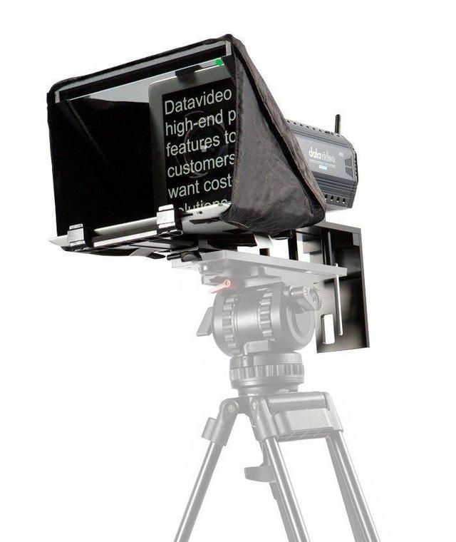 جهاز التلقين  لتابلت iPad/Android 7"-10" مع جهاز التحكم عن بعد WR-500 داتافيديو يونيفرسال DataVideo Universal prompter for iPad/Android tablet 7"-10" with WR-500 Remote - SW1hZ2U6MTkzNzM5Mw==