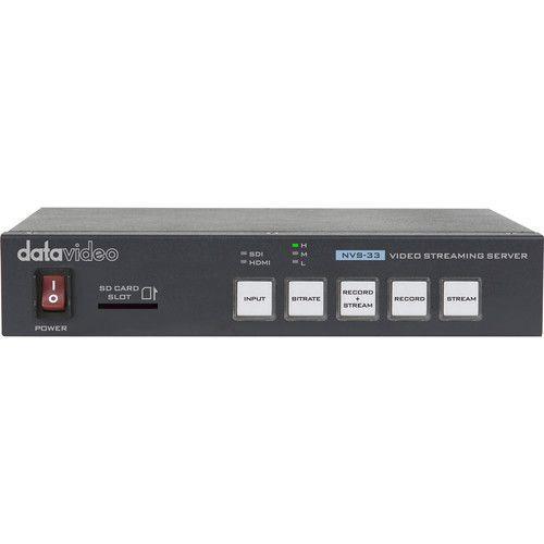 جهاز تشفير بث فيديو H.264 ومُسجل MP4 من Datavideo Datavideo H.264 Video Streaming Encoder and MP4 Recorder - SW1hZ2U6MTkzNTgwMA==