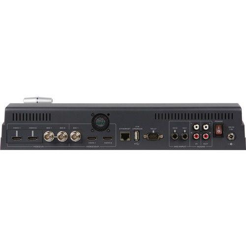 Datavideo SE-650 4-channel HD video switcher and a 6-channel audio mixer