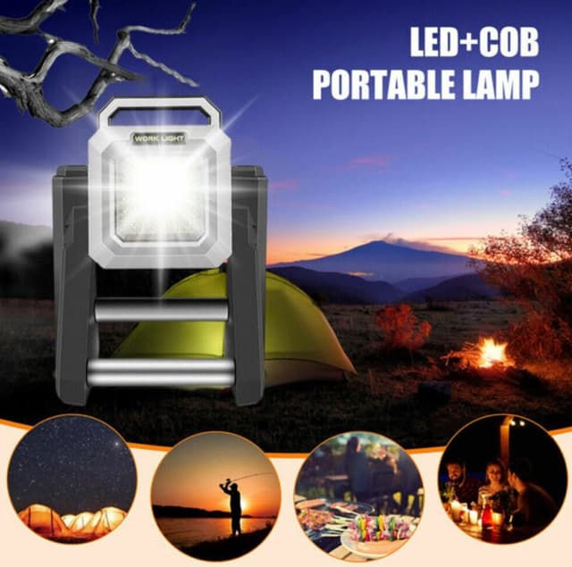 Multifunctional Rechargeable Telescopic Outdoor Light 10,000mAh Power Bank - 604270