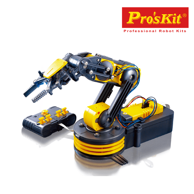 مجموعة روبوت تعليم العاب للاطفال بروسكيت مع ريموت Proskit Wired Control Robot Arm