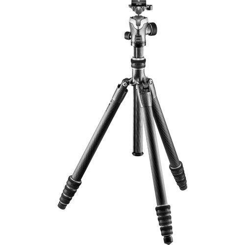 ترايبود ألياف الكربون ثلاثي الأرجل غيتزو Gitzo Traveler Carbon Fiber Tripod with Center Ball Head